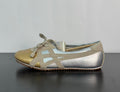 VERSACE × Onitsuka Tiger "Tai-Chi Sakura" Leather & Suede Low-Top Sneakers